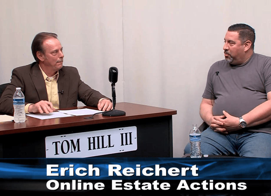 Brass City TV | Tonight's guest Erich Reichert, Online Estate Actions